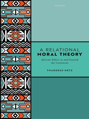 cover image of A Relational Moral Theory